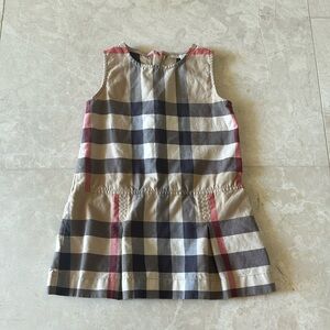 Little Girls Burberry Jumper Dress 2y